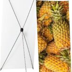 Custom print to your design Cross-Banner Stand Trade Exhibition Banner Display (60 CM X 160 CM)