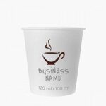 SCRIBO Disposable Paper Cups customised with Your Design Hot Drinks Cafes Vending Machines - Image 4