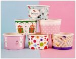 SCRIBO Custom Printed Ice-Cream Bowls/Cups with Your own Logo Design - Image 2