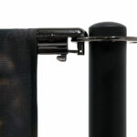 Cafe Barrier full kit, Custom Peronalised logo and colour,1.5mtr with Bars & Clips - Image 10