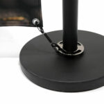 Cafe Barrier full kit, Custom Peronalised logo and colour,1.5mtr with Bars & Clips - Image 6