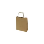 Brown Plain Smooth Paper Bags – Without Printing (Pack of 250 pcs)
