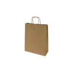 Brown Plain Smooth Paper Bags – Without Printing (Pack of 250 pcs) - Image 2