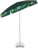 Custom Branded Parasol with Base- Cafe Market Outdoors,1.8m Wide, Heavy Duty - Image 9