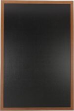Mahogany Framed Chalkboards with Black Printed hardboard Back Panel for Interior use only - Image 2