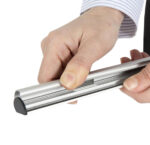 Silver Anodised Poster Snap Lightweight Display Solution for Paper Posters - Image 3