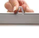Silver Anodised Poster Snap Lightweight Display Solution for Paper Posters - Image 4