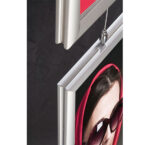 Window Display - Ceiling Cable Suspended- Snap frame Full Kit for 4 - Image 3