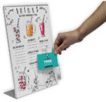 Menu displayer(Tilt ) for optimal table-top viewing. - Image 2