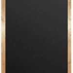 Wall Chalk Board - Premium Hardwood Flat Profiles Natural Teak