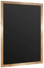 Wall Chalk Board - Premium Hardwood Flat Profiles Natural Teak