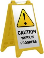 Waterbase A-Board Water-fillable Pavement Sign - Image 4