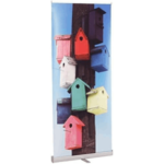 Massive Roll Banners Custom Printed - Cost-Effective Roller Banner with a Padded Carry case & Other Necessary Products - Best use for Indoor & Outdoor Exhibitions and Much More