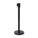 Retractable Barrier Post with 2.5m long black belt-queue control - Image 2