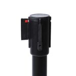 Retractable Barrier Post with 2.5m long black belt-queue control - Image 6