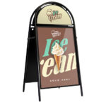 Booster A-Board - Attrative Poster A-Board with semi-Circular Header - Image 4