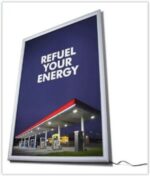 Best Value Silver anodised LED Snapframe Illuminated, 2.5m power cable - Image 10