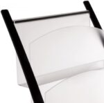 Freestanding Brochure Holder 6x A4 size frosty holders Portrait - Image 3