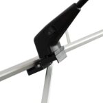 Exhibition Bright LED Spotlight, with Universal clamp Clips, Angled for Product Showcase - Image 3