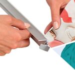 Silver anodised Poster Clamp Heavy Duty gripping Action for Materials up to 500 Micron (0.5mm) Thick - Image 2