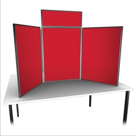 41JC3nOiS7L._AC_ Folding Display Kits -Traditional Internal Presentation Office School Institute (Table top Large Red) - Image 1