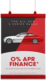 Silver anodised Poster Clamp Heavy Duty gripping Action for Materials up to 500 Micron (0.5mm) Thick - Image 5