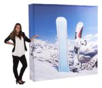 Custom Printed Easy Setup Pop-up Fabric Premium Straight Display wall