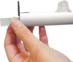 Silver anodised Poster Hanger (Pack of 2) for Paper, Card, Flexible Banner Materials and Rigid Plastic - Image 5