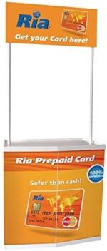 Large Promo Stand -Lightweight and Portable Trade Exhibition Event Fair displays (White) - Image 7