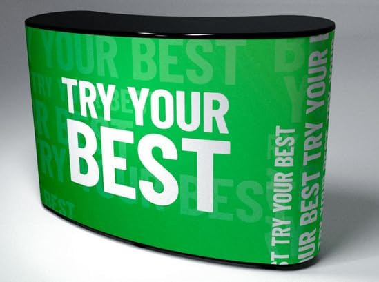 41nbQfTISDL._AC_ PopUp Portable Exhibition Display 1300mm XLarge Counter Stand - Image 1