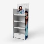 cardboard display stands -Cardboard Greeting Counter Stand-POS Stand