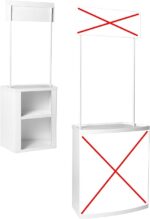 Promotional Counter Display Stands – Lightweight, Easy to Carry Counter Display Stand - Best use for Indoor Exhibitions, Retail Stores, Events and Much More - Image 4