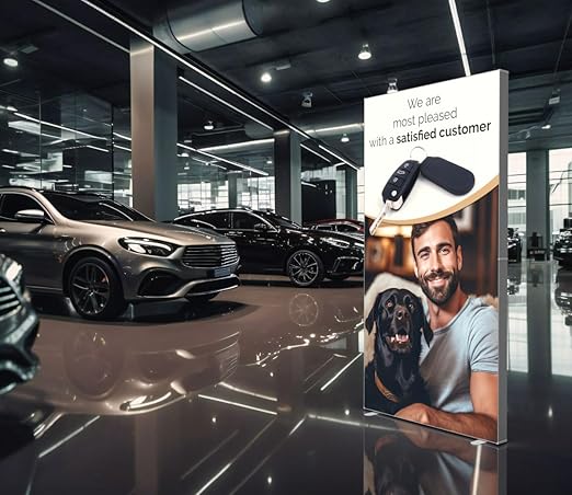 71wg6uY4fmL._AC_SX522_ Portable Freestanding Fabric Bright LED Display Stand/Light Box - Image 1